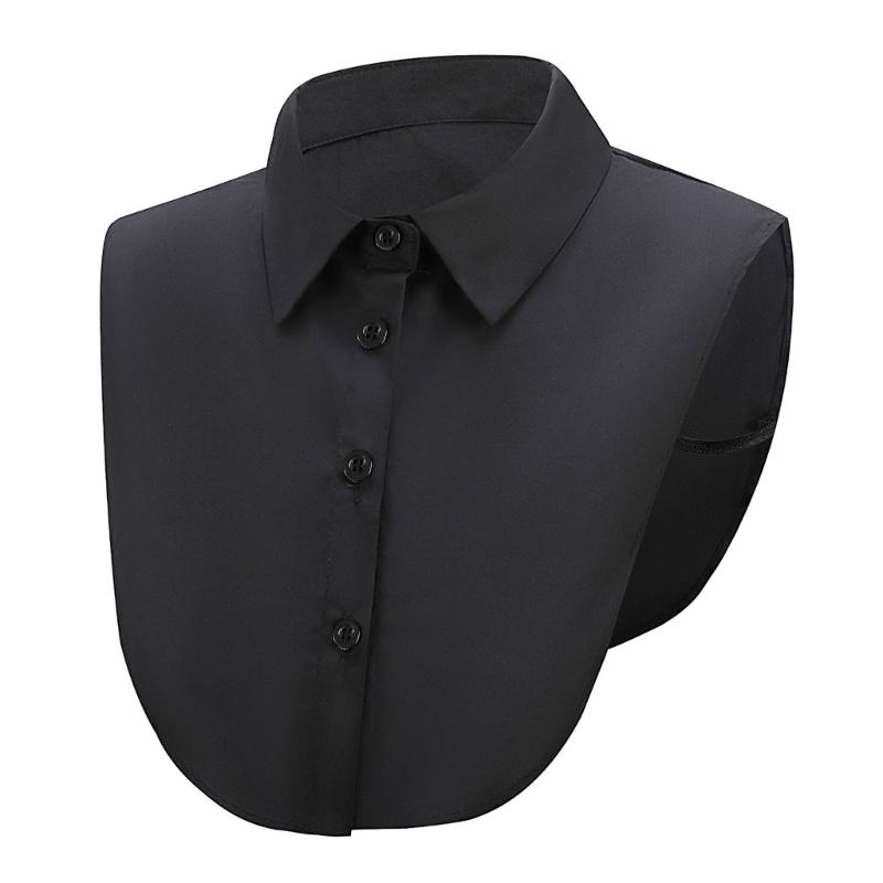 Elegant Detachable Lace Collar Spread Lapel Design Decorative Accessory for Dresses and Blouses