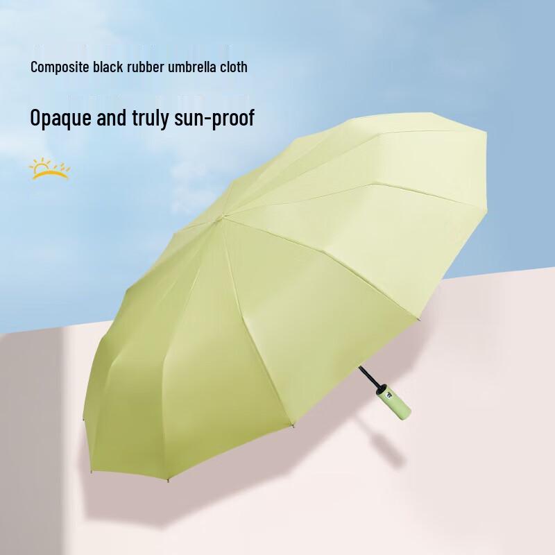 Hongye 24-Rib Automatic Windproof UV Folding Umbrella