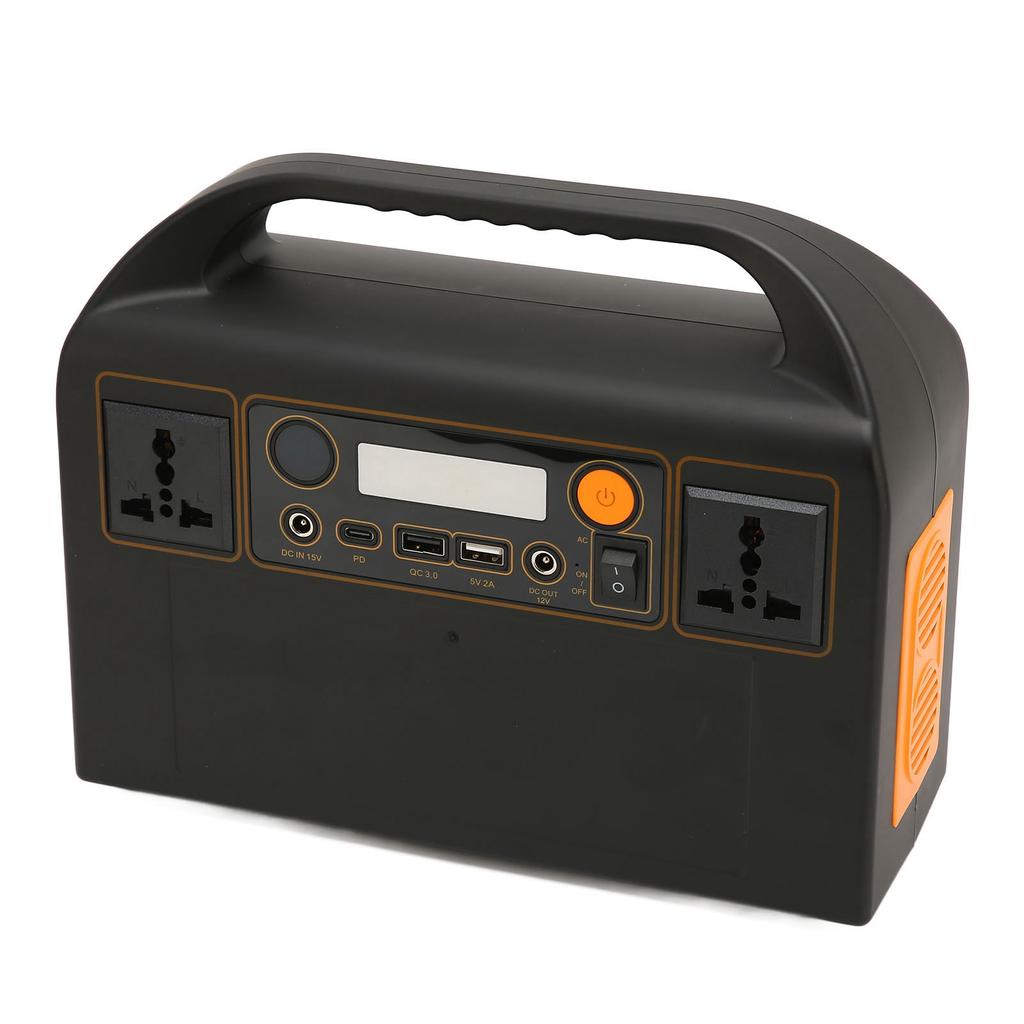 Bærbar kraftstasjon 300W Power Generator med USB QC3.0 PD AC Inverter Output DC Output for