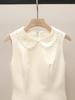 High-End Women's Spring Beaded Lace Patchwork Dress