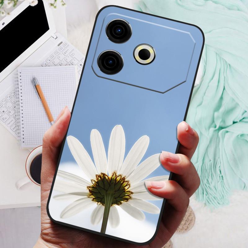 Für Tecno Pova 6 Neo Hülle Pova6 Neo Luxus Handy Silikon Rückseite Für Tecno Pova 6 Neo Hüllen Pova 6Neo Schutzhülle Capas