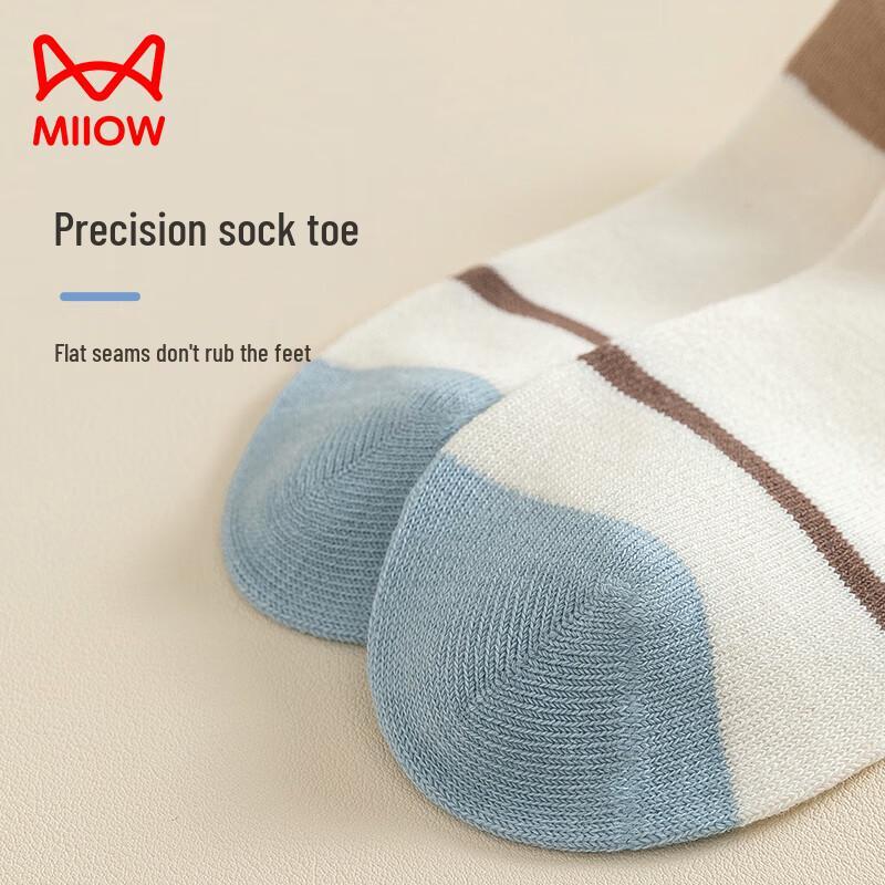 MaoRen Boys Anti-Pilling Breathable Mid-Calf Socks