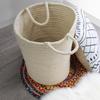 Tamtam Basket - 100% Cotton - 45x40x30 Cm - Ecru Beige