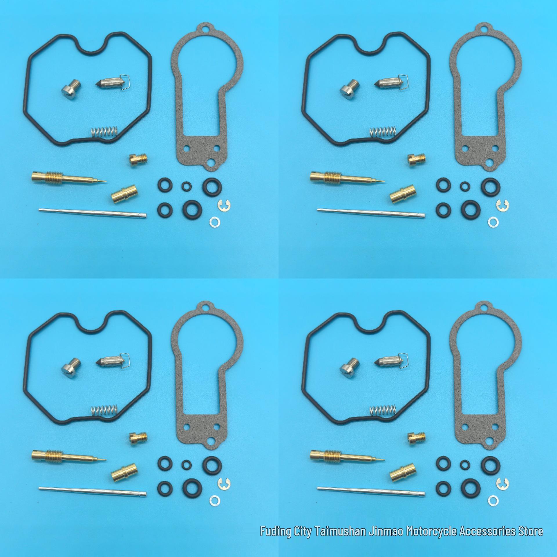 4-Piece Carburetor Repair Kit for Honda CB550/CB550K (1977-1978) Consult the owner