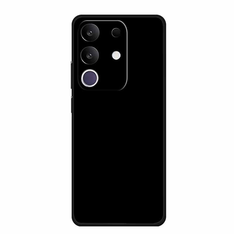 

Чехол Для Vivo Y29 4G V2434 Чехол Y 29 Черный Силиконовый Чехол Мультяшный Кот Мягкая Задняя Крышка Для Vivo iQOO Z10x T4x Y300t 5G Чехол Для Телефона Vivo Y29 4G