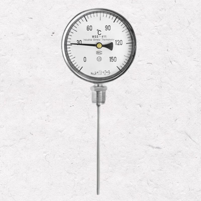 Deyu Stainless Steel Radial Axial Analog Thermometer