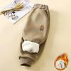Childrens Thick Woolen Pants with Plush Winter Boys Warm Pants Baby Pants Childrens Clothing Kids Clothes Leggings