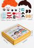 Felt Emoji Stickers for Kids: Emotion Expression DIY Toys, Educational Puzzle Game for Ages 2-5