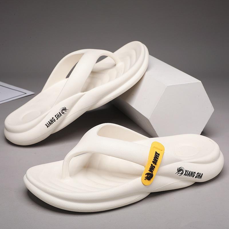 Flip-flops men's high-end non-slip and wear-resistant thick-soled outer slippers