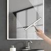 All-Purpose Shower Squeegee for Shower Doors Bathroom Window and Car Glass-Stainless Steel cleaning bathroom