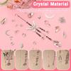 Handmade Sun Catcher Artificial Crystal Craft Set DIY Sun Catcher Wind Chime Crafts Window Suncatcher Decoration for Home Office