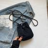 Autumn New Women's Bag  Nylon Casual Crossbody Bag  Lightweight Travel Phone Bag  Simple and Versatile Single-shoulder Small Square Bag