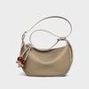 Bag Women'S Bag Leather Shoulder Messenger Bag Fashion Versatile Light Luxury Niche High-End Dumpling Bag