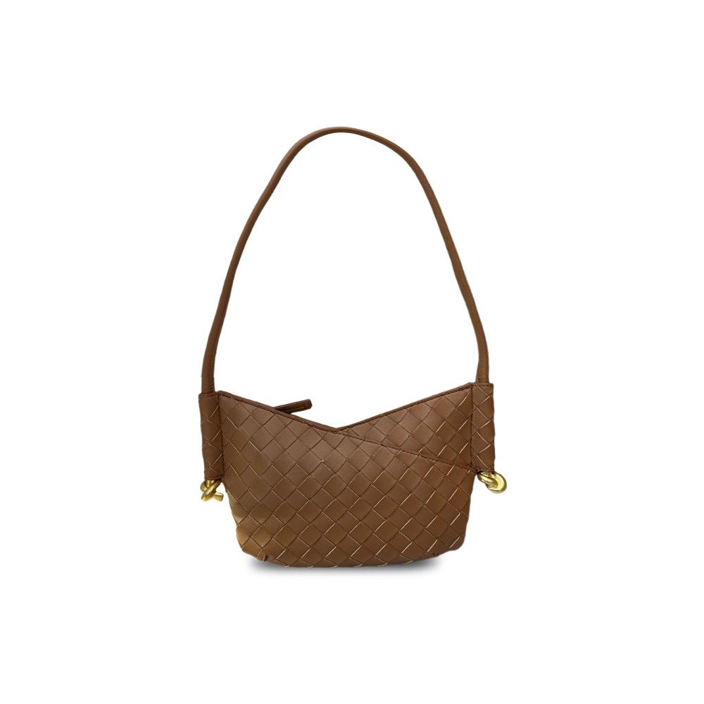 2026 Été nouvelle tendance cuir sac d'aisselle transfrontalier mode décontractée cuir de vachette sac d'aisselle main poignet femmes