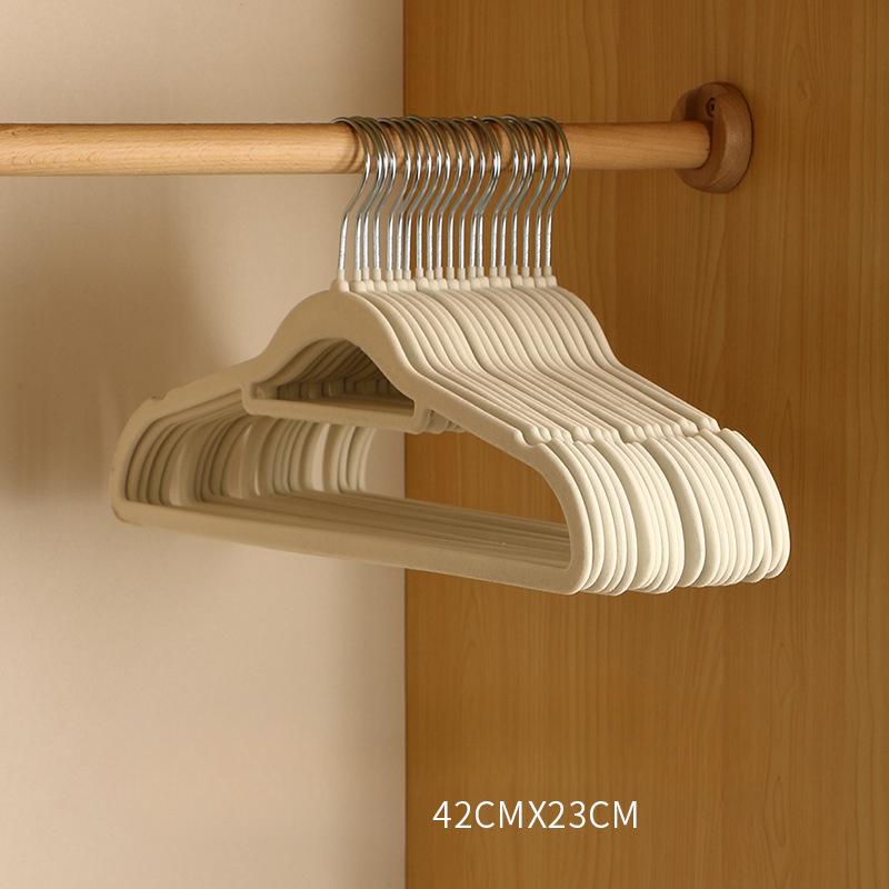 

Флокированные вешалки пластиковые противоскользящие для одежды поддержка для одежды для взрослых многофункциональные для хранения в гардеробе для развешивания одежды бесшовные бытовые сушильные вешалки flocking non-slip, care clothing