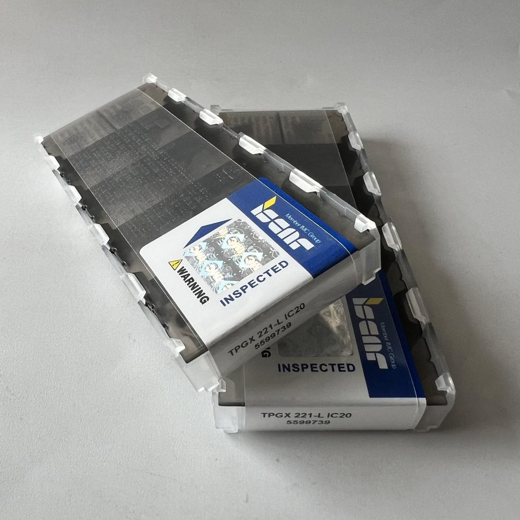 ISCAR / TPGX110304-L IC20 / Industrial indexable carbide inserts 10 Pcs