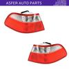 Tail Light Left & Right 2 Piece Set (With Bulb) For Fiat Albea 2003 After OEM 51737721 51737722
