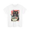 Funny Cat Ramen Noodle Japanese Anime Manga Ramen Kawaii Cat T-Shirt