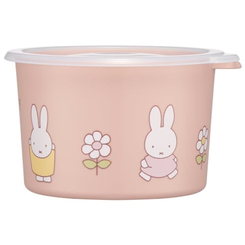 Skater One-Touch Seal Container, Small, 600ml, Airtight Storage Container, Miffy Design, SOT6-A