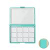 Portable Watercolor Paint Palette Box Paint Mixing Tray 12 Well 24 Well For Watercolour Oil Acrylics Gouaches Painting