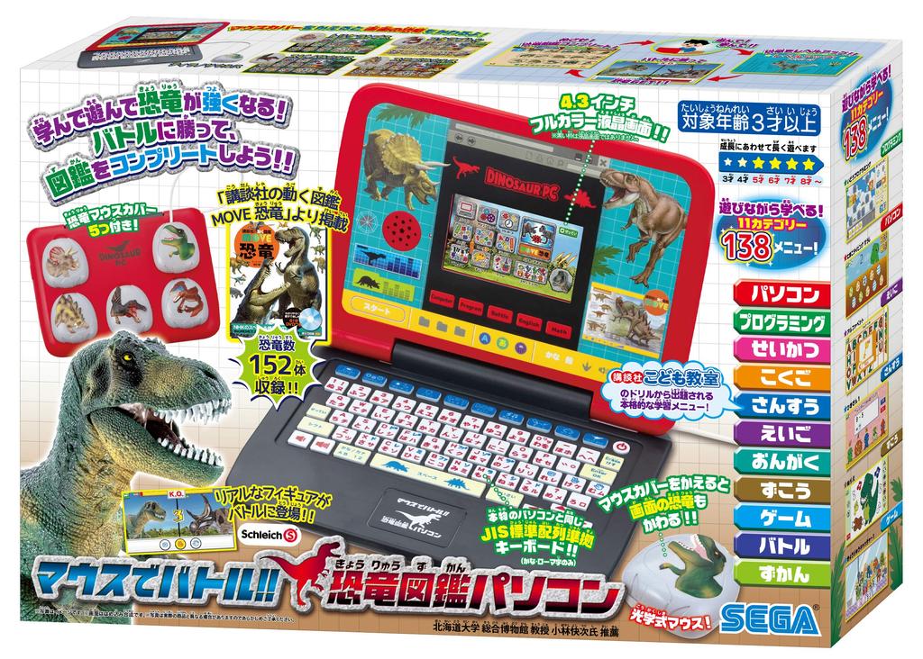 Battle with the Dinosaur Encyclopedia PC Mouse!!
