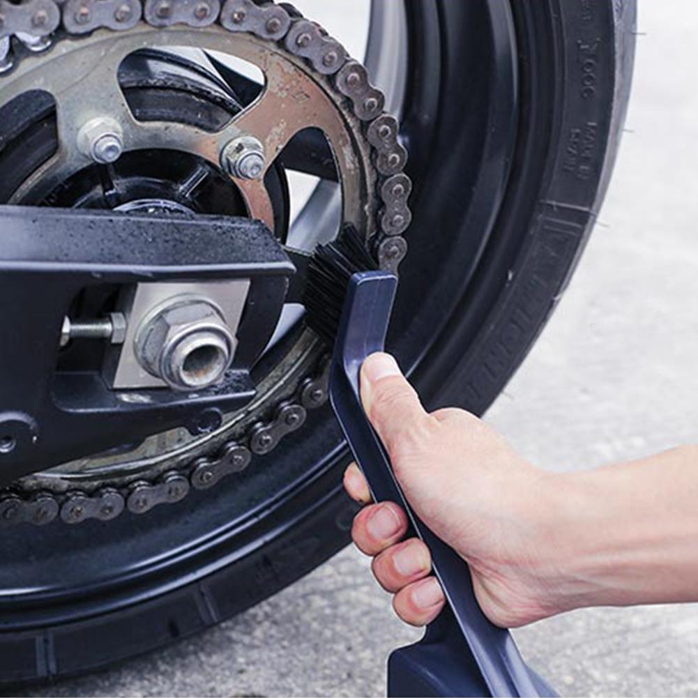 Motorcycle Cleaning Brush Bike Chain Cleaning Brush Motorcycle Chain Maintenance Cleaning Brush Electric Motorcycle Accessories China Mainland