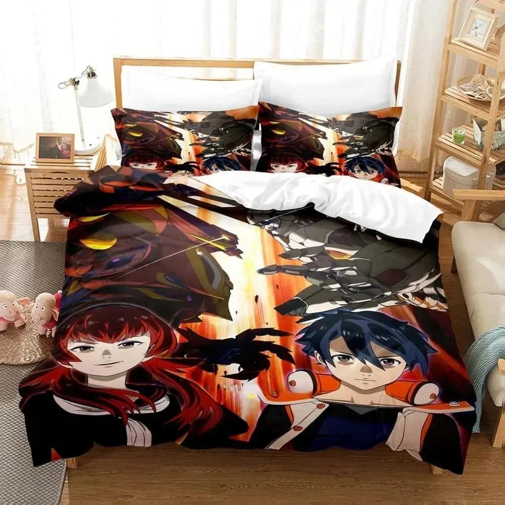 3D Print Anime Bbkbrnk Printed Bed Set Duvet Cover Pillowcase Bedding Set Bed Linen Sheet Quilt Cover Full Queen King Size