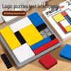 Children's Educational Logic Puzzle Blocks: Parent-Child Intelligence Development Game