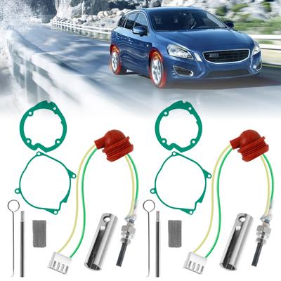 Glow Plug Repair Kit 12V 2KW 5KW 8KW Parking Diesel Ignition Plug Tool with Filter and Removal Fitting Tool Ceramic Air Heater