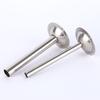 Stainless Steel Sausage Stuffer Tubes: 3-Piece Extended Funnel Set for Hog Casings