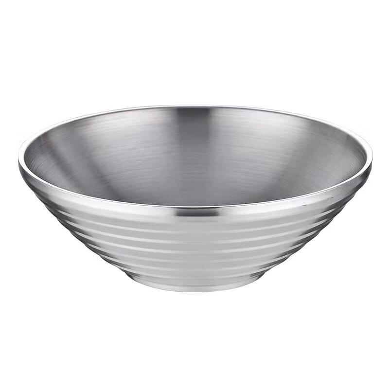 ZISIZ 304 Stainless Steel Insulated Noodle Bowl