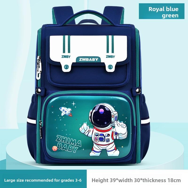 Kids Cartoon School Backpack With Durable Pu Material For Elementary Students