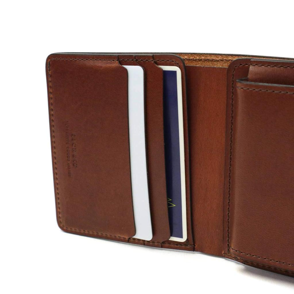 SLOW Herbie Leather Mini Wallet Wallet SO738I Red [SLOW] Men's Brown/25