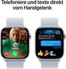 Apple Watch Series 10 GPS 46mm Aluminium Silber Sport Loop Blaue Wolke