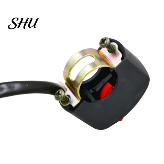 Screw Mount Motorcycle Switch Headlight Handlebar Toggle Light On-Off Main Motorbike Vice Control Dirt Bike ATV UTV Scooter Accessories Easy