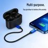 USB4 40G High-Speed Dual-Head Type-C Cable, 240W Compatible for Computers and Mobile Phones