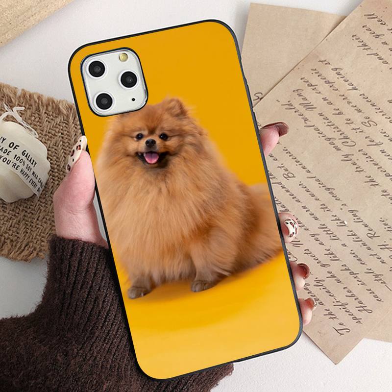 MaiYaCa Pomeranian Dogs Dog Phone Case for iPhone 11 12 13 Mini Pro XS MAX 8 7 6 6S Plus X 5S SE 2020 XR Case