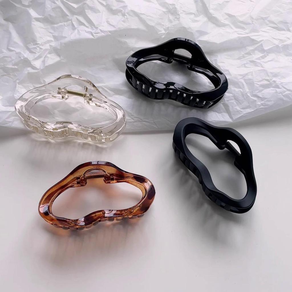 Sun Zhenni Large Acrylic Claw Clip - High-End Hair Accessory for Women