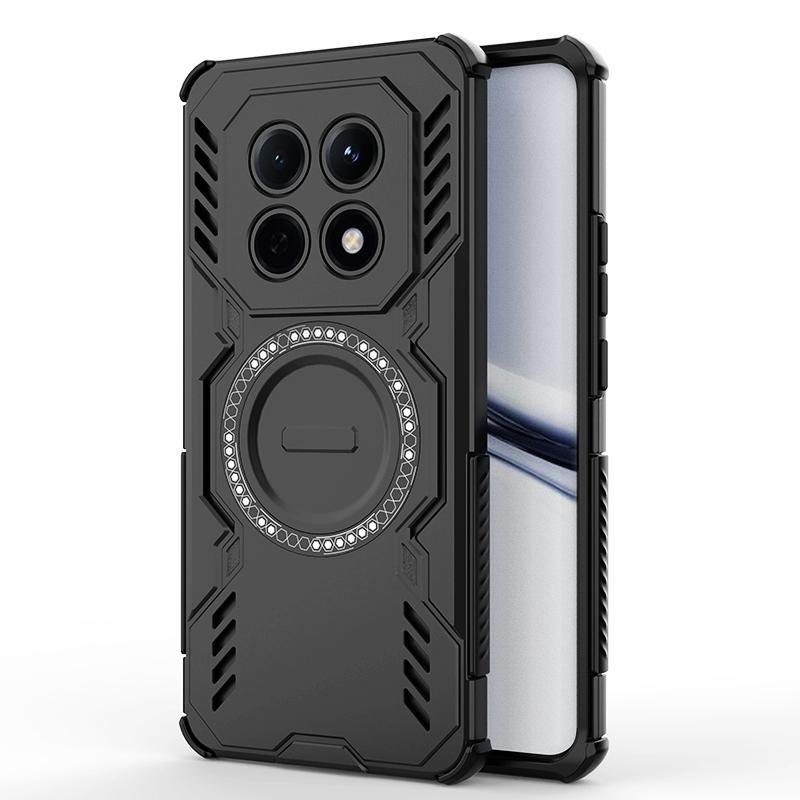 KEYSION Heat Dissipation Case for Redmi Note 15 5G 15 Pro 4G Magnetic Cooling Shockproof Phone Cover for Redmi Note 15 Pro+ 5G