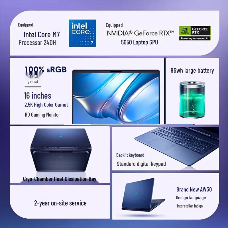 Dell Starship 16 Gaming Laptop (CN version)