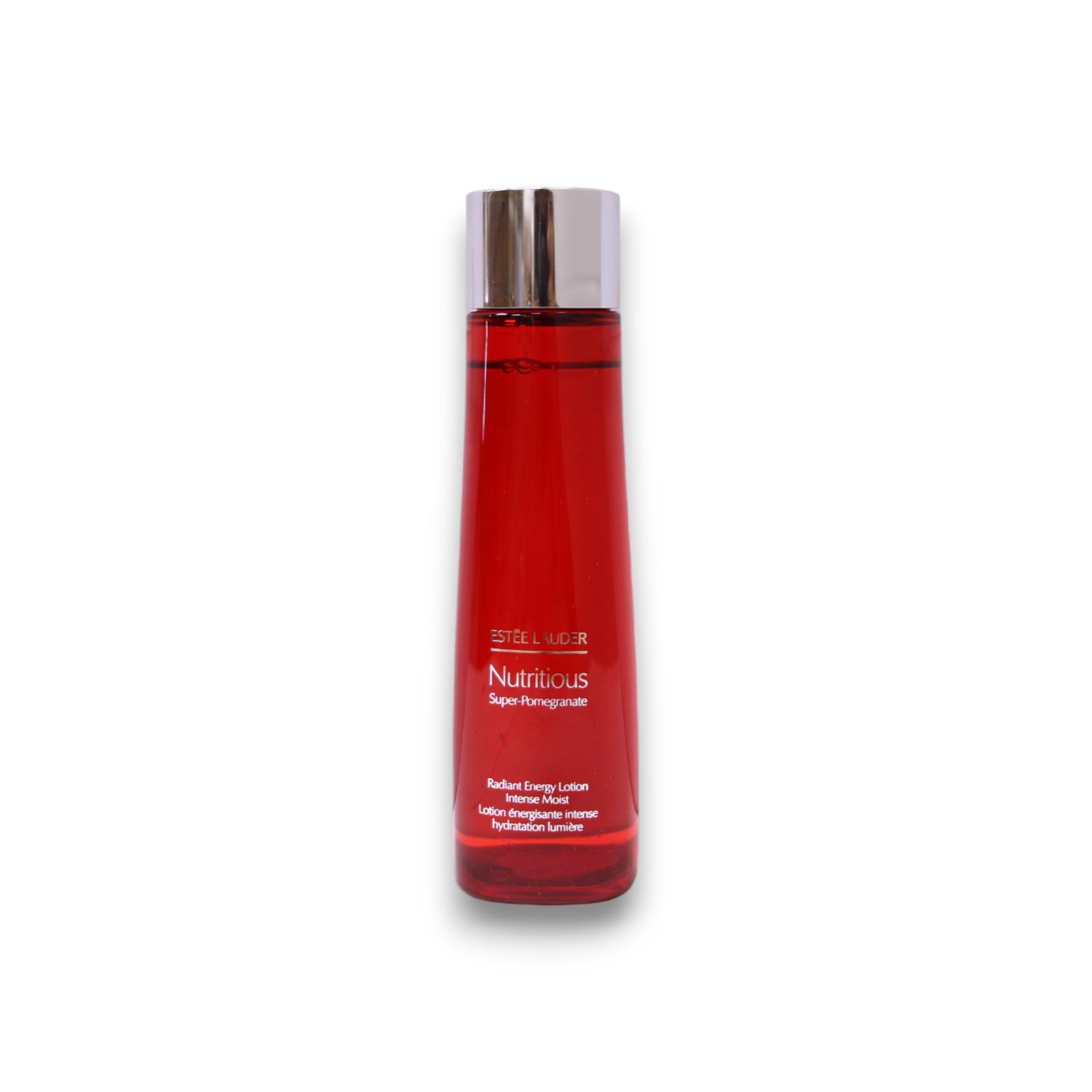 Estee Lauder, Nutritious - Super-Granatapfel Strahlende Energie, Essentielle Vitamine & Mineralien, Feuchtigkeitsspendend, Morgens & Abends, Lotion, Für das Gesicht, 200 ml