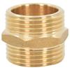 Vidaxl Suction Hose with Brass Connectors, Green, 1.1" 7 M, Pvc