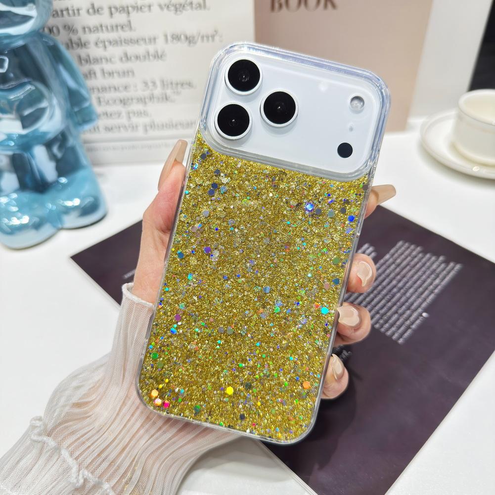 Sequin Glitter Case For iPhone 17 Pro Max 17 Pro Air 17e 16e 16 Pro 15 + 14 13 12 11 X XR Bling Glitter Sparkle Protective Cover