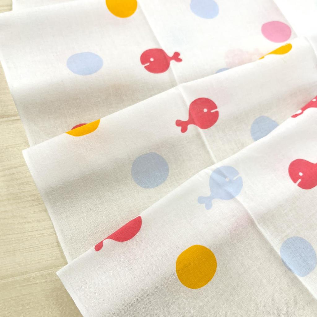 Gakken Stafle Gomi Taro Hand Towel White F12079