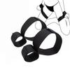 SM Ankle Leg Velcro Thigh Unisex Restraints, Handcuffs, Cuffs, M-shaped Spreader, Cuffs, Training, Bondage, Popular, Cosplay, Adjustable,