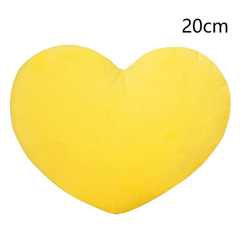 20/30Cm Heart Plush Toys Soft Cute Fuzzy Throw Pillow Toy Lovely Gift For Birthday Valentines Day Soft Stuffed Pillow