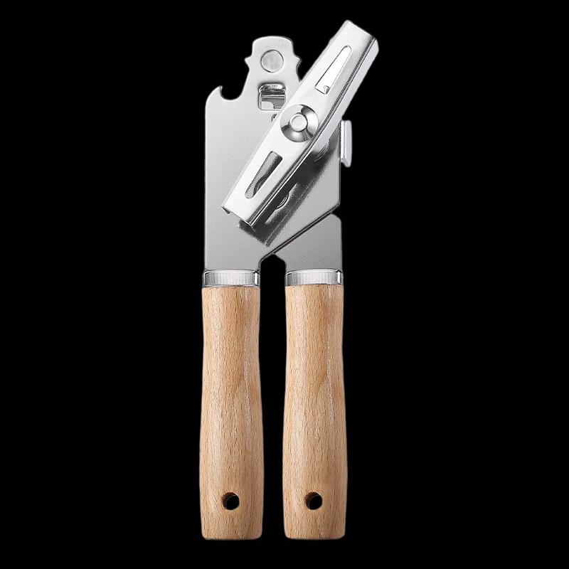 Набор открывалок для консервов Yoshida Craftsman с деревянной ручкой и лезвием из нержавеющей стали