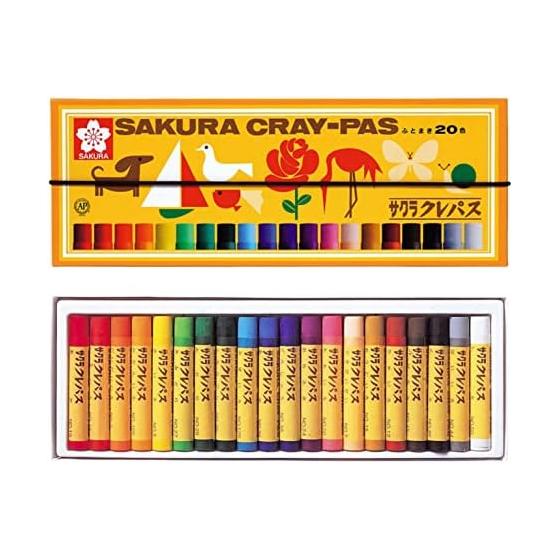 Сакура Crepas Crepas 20 цветов с резинкой LP20R