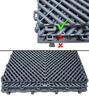 Modular Flooring Puzzle Tiles 40x40 Garage Car Flooring Workshop Detailing (grass Green)