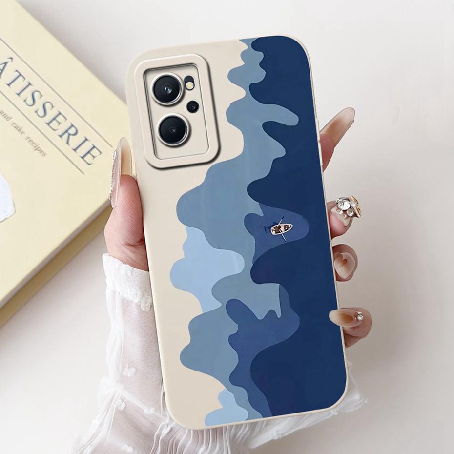 Fashion Painting Phone Case For Realme 9i 9 Soft Silicone Shockproof Cover For Realme9 9i 4G RMX3491 RMX3521 Cases Bumpers